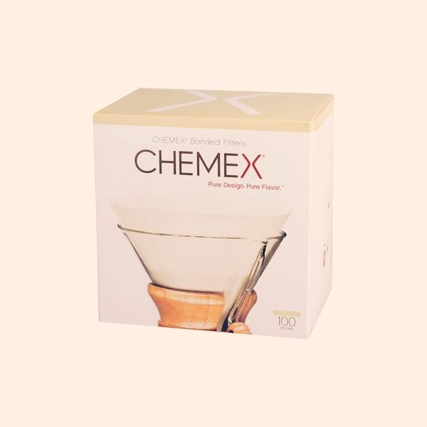 Chemex Square Paper Filters - White - 6, 8, 10 Cups - Shoe Lane Coffee
