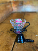 Load image into Gallery viewer, Hario V60 01 Glass Dripper - Shoe Lane Coffee
