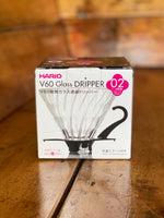 Load image into Gallery viewer, Hario V60 02 Glass Dripper - Shoe Lane Coffee
